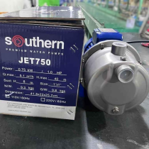 Bomba Sanitaria SOUTHERN Jet Autocebante Acero Inoxidable 1hp Norteamericana