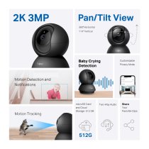 Cámara TPLINK TAPO C211 WiFi Vigilancia 360