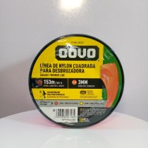 HILO DE NYLON CUADRADO PARA DESMALEZADORA COVO 153M 3MM