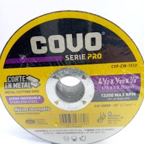 Disco de Corte COVO Metal Extrafino 7/8"