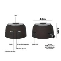 Camara de Vigilancia A9 WiFI Mini Super Economica 60 grados