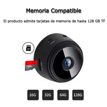 Camara de Vigilancia A9 WiFI Mini Super Economica 60 grados