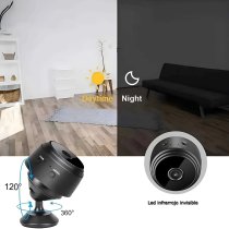 Camara de Vigilancia A9 WiFI Mini Super Economica 60 grados