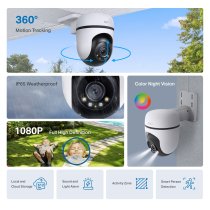 CAMARA DE VIGILANCIA Wi-Fi TAPO C500 360 grados Exteriores Detección IA